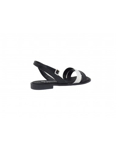 Sandalo basso donna nero con...