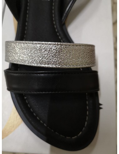 Sandalo basso donna nero con...