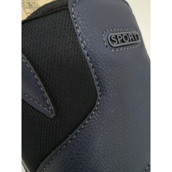 Ciabatta uomo in vera pelle aperta sottopiede anatomico