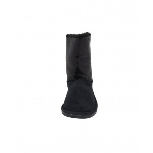 Stivaletto nero con pelliccia modello Ugg 2