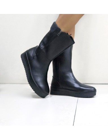 Cougar Stivale donna pelle nero basso...