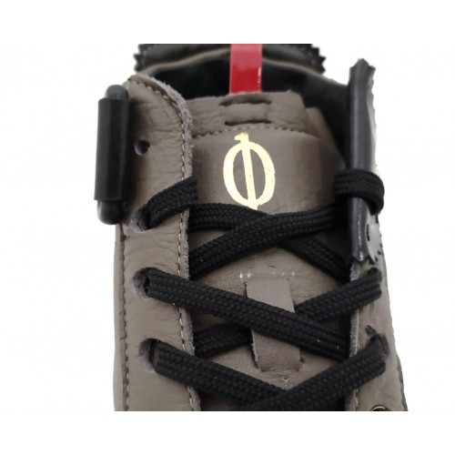 Sneakers uomo grigia interamente in...