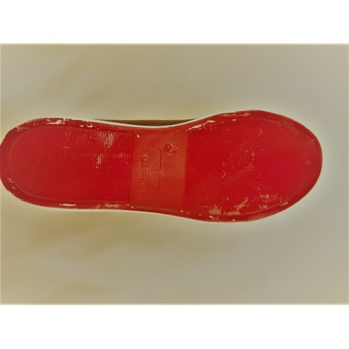 Sneakers uomo grigia interamente in...