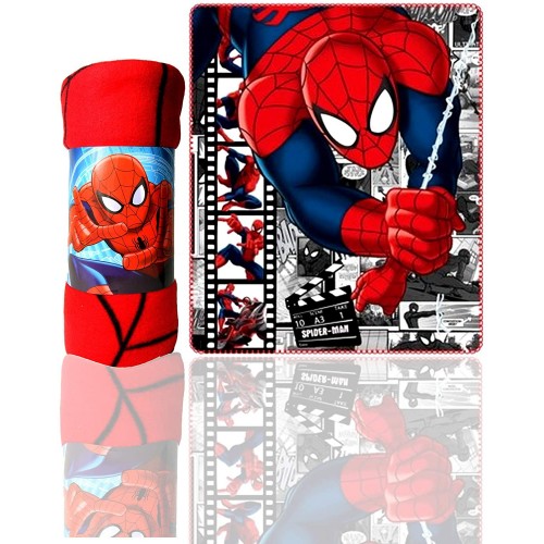 Plaid caldo Spider Man coperta...