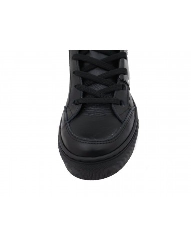 Sneakers alta pelle nera unisex One Way