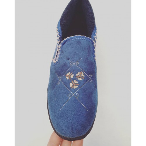 Pantofola donna chiusa invernale in...