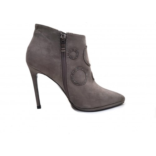 Stivaletto alla caviglia grigio con...