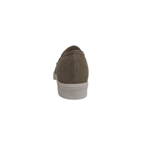 Mocassino donna scamosciato beige Tomax