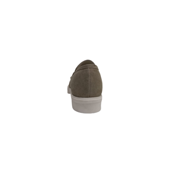 Mocassino donna scamosciato beige Tomax