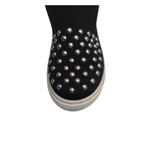 Sneakers calzino bambina nere Jolì Shoes