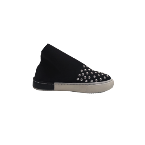 Sneakers calzino bambina nere Jolì Shoes