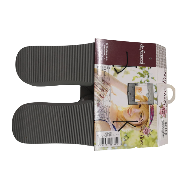 Ciabatte donna estate De Fonseca con zeppa