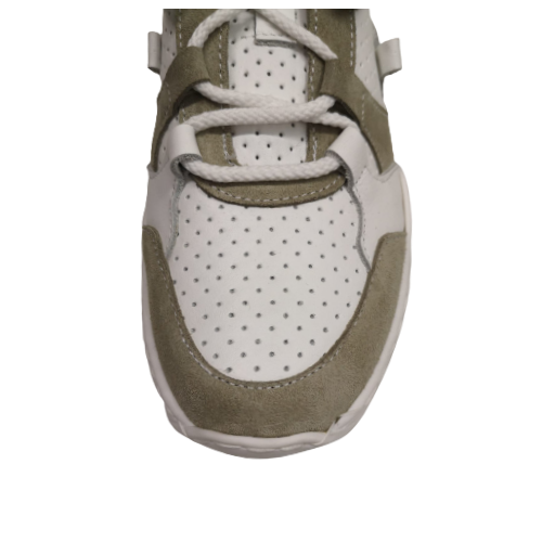 Sneakers bianche R21 allacciate con...