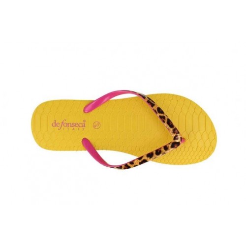 Infradito donna giallo De Fonseca mare