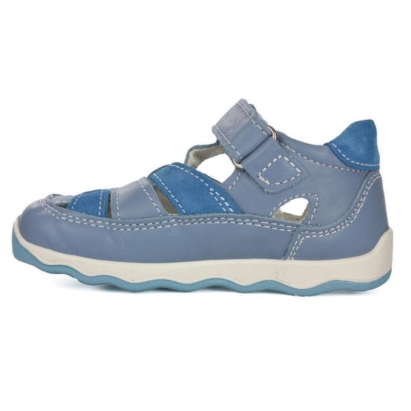 Sandaletto chiuso bambino modello ragnetto azzurro