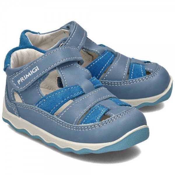 Sandaletto chiuso bambino modello ragnetto azzurro