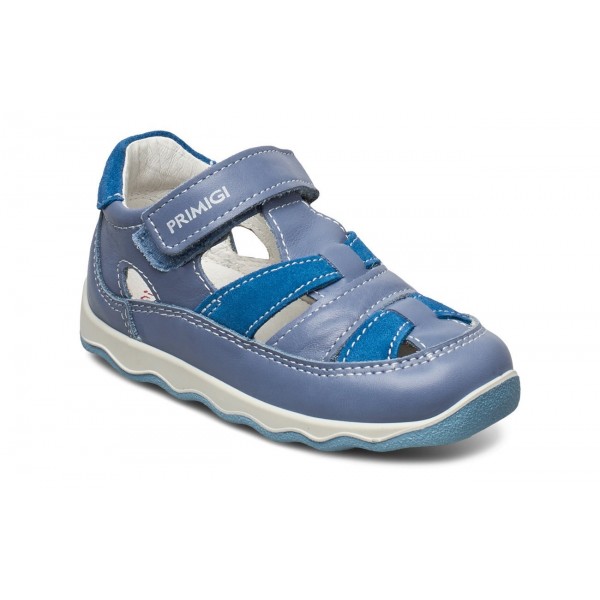 Sandaletto chiuso bambino modello ragnetto azzurro