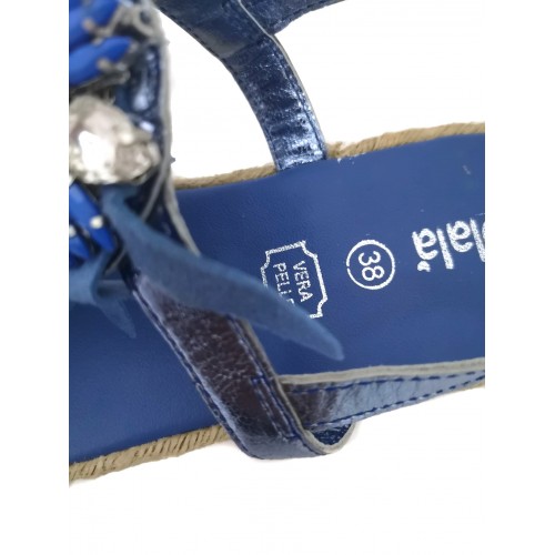 Infradito donna azzurro gioiello...