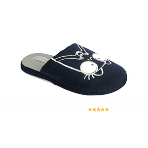 De Fonseca ciabatte chiuse basse per ragazze in tessuto con punta chiusa