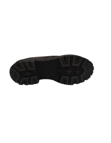 Scarpe donna allacciate nere lucide...