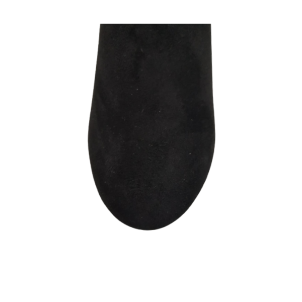 Tronchetto Cinzia Soft nero alla caviglia tacco doppio