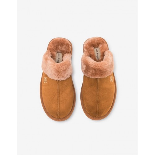 Pantofole camera donna con pelliccia...