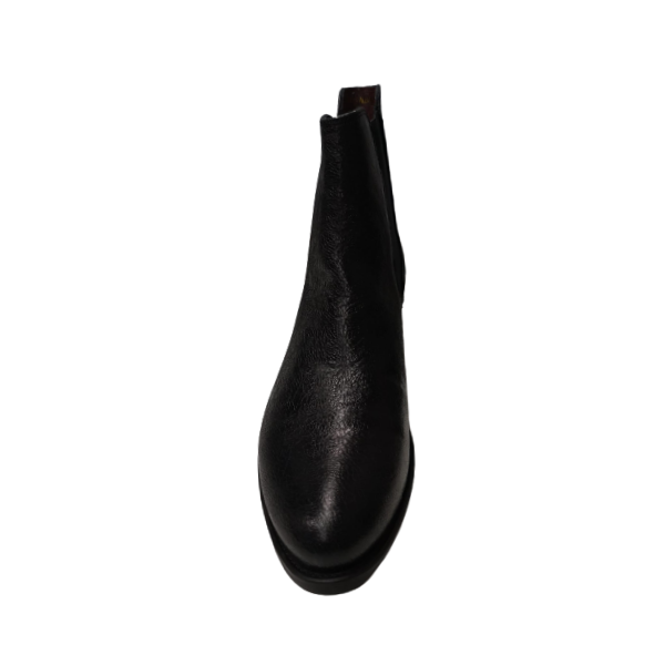 Stivaletti bassi Chelsea donna pelle nero