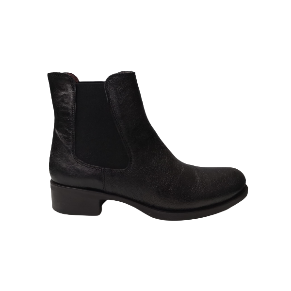Stivaletti bassi Chelsea donna pelle nero