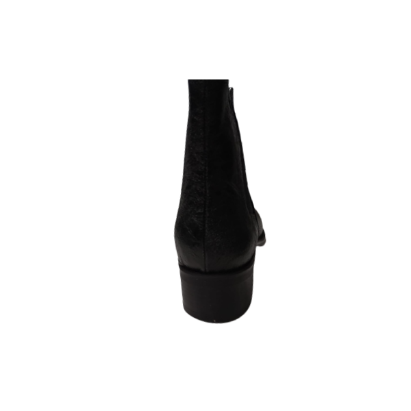 Stivaletti bassi Chelsea donna pelle nero