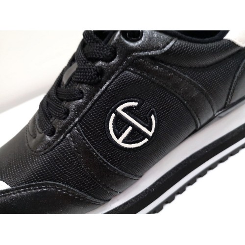 Sneakers donna nere zeppa firmate Coveri