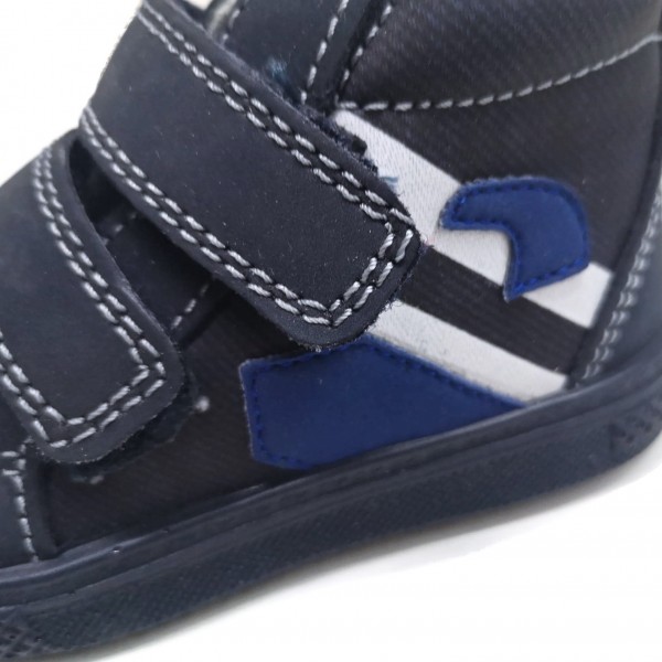 Scarpe inverno bimbo blu primi passi memory foam