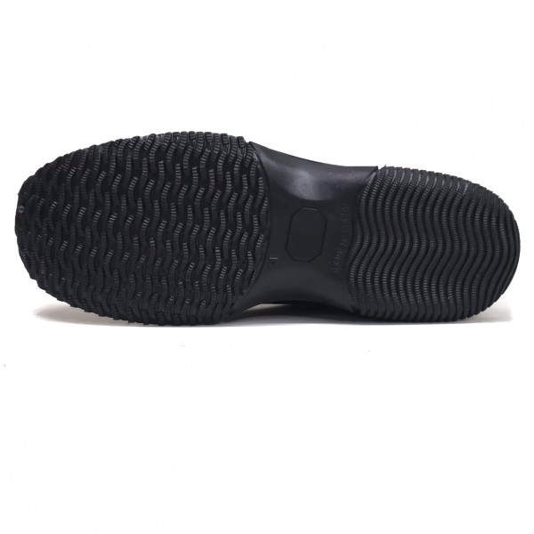 Sneakers active da passeggio nere uomo con plateau