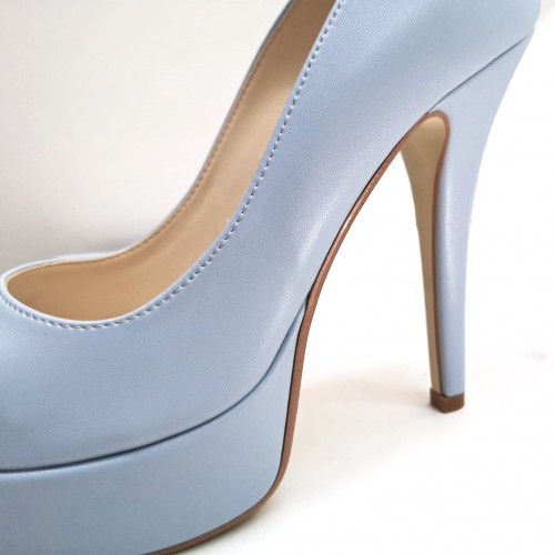 Décolleté tacco 12 con plateau...