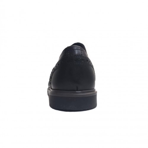 Scarpe uomo nere pelle allacciate...