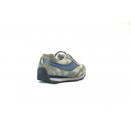 Sneaker bambino grigio con lacci Canguro special kids