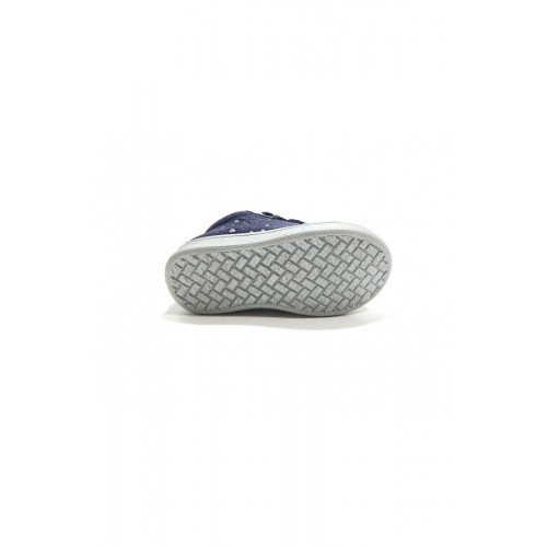 Scarpe alte blu velluto strass...