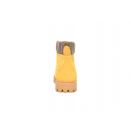 Scarponcini in nabuk giallo