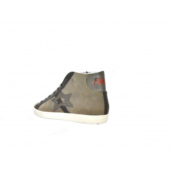 Sneakers alte sfoderate Fake by Chiodo grigio