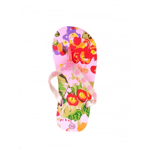 Infradito mare bambina rosa multi color