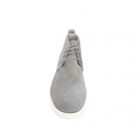 Scarpa uomo stringrata modello polacchina grigio