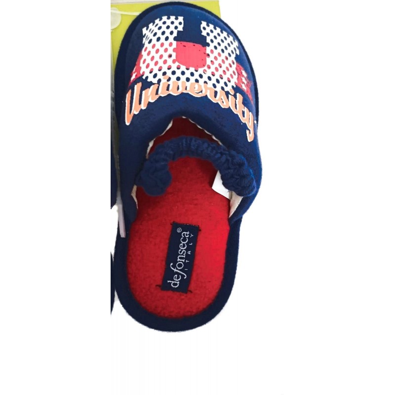 Pantofole bambino inverno De Fonseca