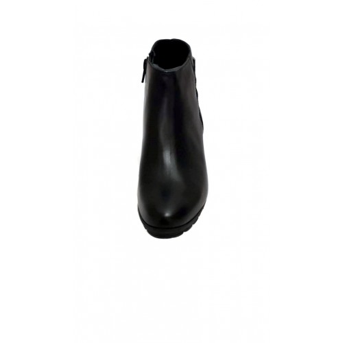 Tronchetto donna nero vera pelle...