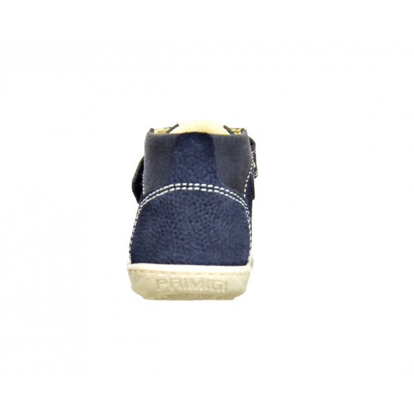 Scarpa alta bambino primi passi Primigi blu con strappo