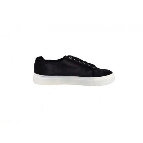 Sneaker donna allacciate raso con...