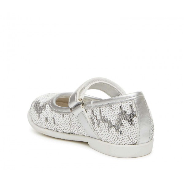 Primi passi Primigi bambolina bianca argento con paillettes