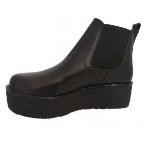 Tronchetto nero pelle fondo... 2