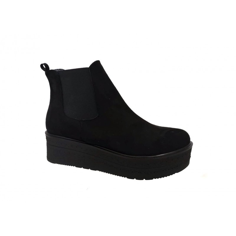 Tronchetto Beatles camoscio nero...