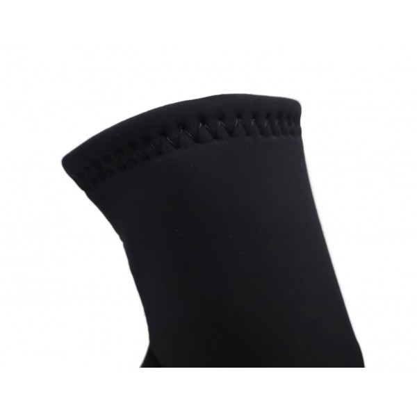 Stivale Minelli donna nero tessuto elasticizzato tacco alto doppio