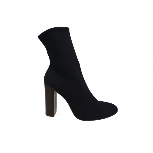 Stivale Minelli donna nero tessuto...