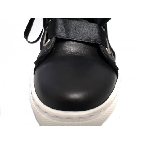 Esclusive sneakers donna pelle con...